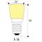 INC - Poirette 22X48 230V 25W E14 Four - Emb. par 10pcs