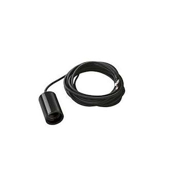 FITU Câble de suspension, E27, ronde, noire, max. 60W, câble nu de 5m|SLV-DC5132690