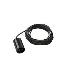 FITU Câble de suspension, E27, ronde, noire, max. 60W, câble nu de 5m|SLV-DC5132690
