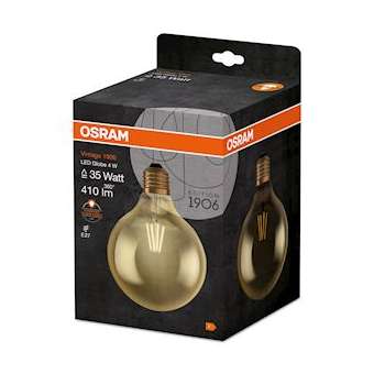 OSRAM LED 1906 GLOB35 FIL GOLD E27 4W 410lm|Ledvance-OSR962071