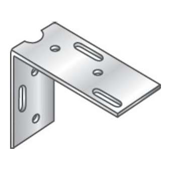 Equerre de fixation 90x150, SZ|Niedax France-NDX613123