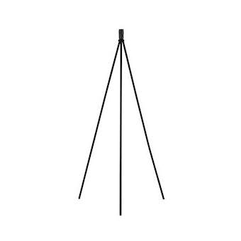 FENDA, lampadaire intérieur, trépied, noir, E27, 40W max, sans abat-jour|SLV-DC5155490