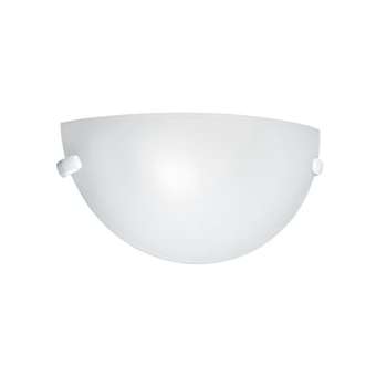 KUMA - Applique Mur E27 60W max., demi-lune, verre opale, lampe non incl.|Aric-ARI3972