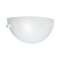 KUMA - Applique Mur E27 60W max., demi-lune, verre opale, lampe non incl.