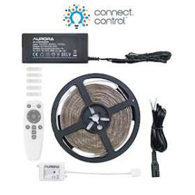 Connect.control - Kit 5m ruban LED RGBCX + télécom. Bluetooth|Aurora-ABIAUA1BTCWSK3
