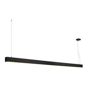 GLENOS, suspension profilée, 2m, noir, SMD LED 103W, 3000K|SLV-DC51001406