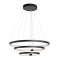 ONE TRIPLE, suspension intérieure, noir, LED, 65W, 3000K/4000K, variable Dali