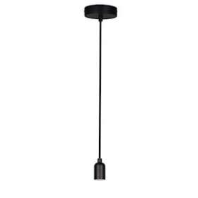 EPOQUE - Susp. E27 60W max, douille style rétro, noir mat, lampe non incl.|Aric-ARI51207