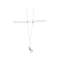 ASMARA, spot pour câble tendu, MR16, 60cm, chrome