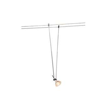 TELESKOP, spot pour câble tendu, MR16, 21-51cm, chrome|SLV-DC5139082