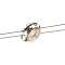 ORBIT, spot pour câble tendu T.B.T. TENSEO intérieur, chrome, G53/QR111, 50W max