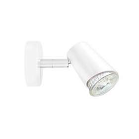 JUDY 01-Spot sur patère GU10, orient., a/lpe LED 4,6W 3000K 420lm dimmable incl.|Aric-ARI4148