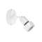 ZAO 01 - Spot sur patère GU10, blanc, a/lpe LED 6W 3000K 500lm incl