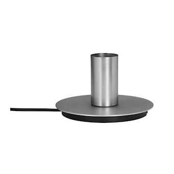 TAVOLA - Support de lampe E27 à poser, métal nickel, lampe non incl.|Aric-ARI51209
