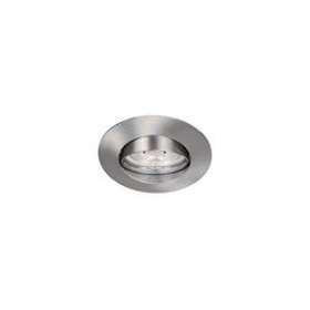 Spot BE BETTER - bague GU10 rond orientable, alu brossé IP20|Europole-POL2313