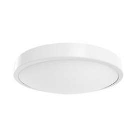 C4 S- Plaf./Appl. Mur IP44 LED intég. 21W 4000K 1500lm, sensor intégré, blanc|Aric-ARI50511
