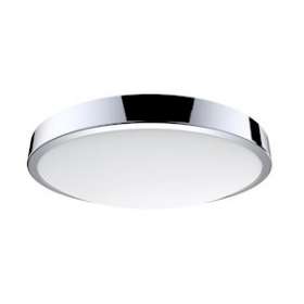 C4 - Plaf. / Applique Mur IP44 LED intég. 21W 4000K 1500lm, chrome|Aric-ARI50438