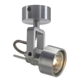INDA, applique et plafonnier intérieur, alu brossé, GU10/QPAR51, 50W max|SLV-DC5147559
