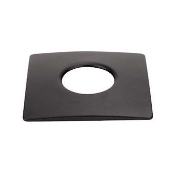 Collerette aimantée carrée pour EF6, couleur: noir|Aric-ARI11011