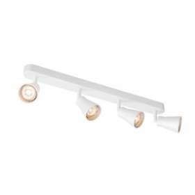 AVO, applique et plafonnier intérieur, quad, blanc, GU10/QPAR51, 4x 50W max|SLV-DC51000896