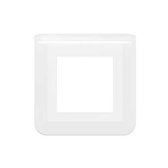 Plaque de finition Mosaic pour 2 modules blanc|Legrand-LEG078802L
