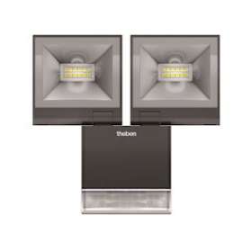 Projecteur LED avec détecteur theLeda S 20w noir|Theben-THB1020984