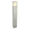 HALMSTAD galvanisé 46W halogène max./E27 classe II IP65 850mm verrerie opale