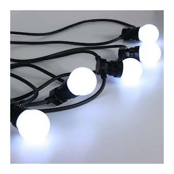 B22 - Guirlande L10m -B22 moulées - LED Blanc - 230V|Festilight-FEH50352-1-B0