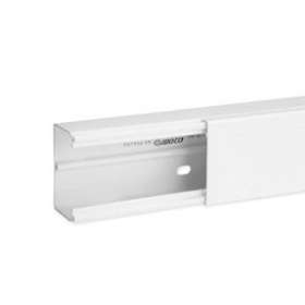 Goulotte de distribution cloisonnable TA-G 60x40 1 compartiment blanche|Iboco-IBOB01780