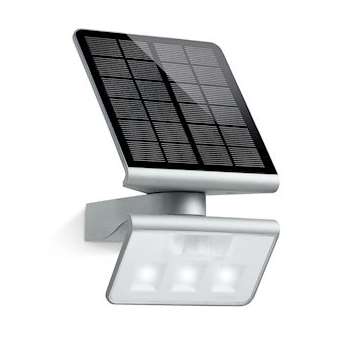 Eclairage extérieur Xsolar L Avec Détecteur Argenté|Steinel-DHL671013