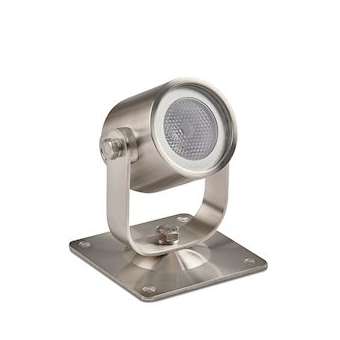 UL010, projecteur LED universel sur patère 3W, IP68, 4000K, en inox 316|Collingwood-SLHUL010NW