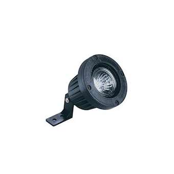 SUB 50 - Proj. Ext. IP68 IK07, noir, a/lpe GU5,3 50W 2950K 900lm incl.|Aric-ARI0802