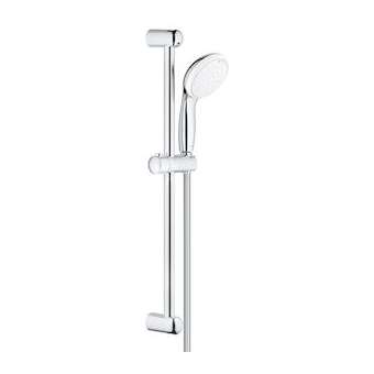 Ensemble de douche 2 jets avec barre Tempesta 100 Chromé|Grohe-GO227598001