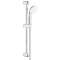 Ensemble de douche 2 jets avec barre Tempesta 100 Chromé