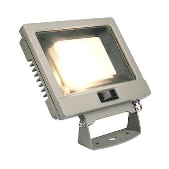 SPOODI Détecteur, projecteur ext., gris argent, 30W, LED 3000K|SLV-DC5232884
