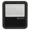 LDV FL PFM SYM100 80W/3000K 8800lm IP65 IK08 100DEG Noir Projecteur LEDVANCE