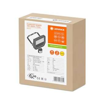 LDV FL PFM SYM100 S 10W/3000K 1100lm IP65 100DEG Blanc Projecteur Sensor LEDVANC|Ledvance-OSR460850