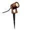 LED SPIKE, projecteur extérieur, rouille, LED, 6W, 3000K, IP55