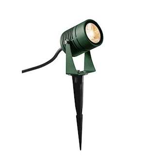 LED SPIKE, projecteur extérieur, vert, LED, 6W, 3000K, IP55|SLV-DC51002202