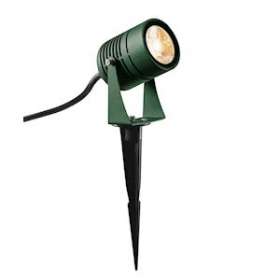 LED SPIKE, projecteur extérieur, vert, LED, 6W, 3000K, IP55|SLV-DC51002202
