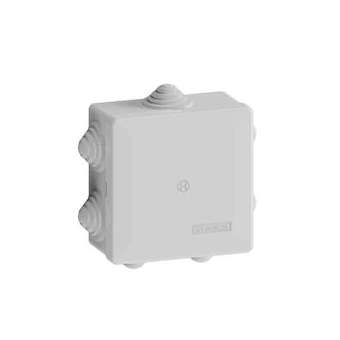 Boîte de dérivation étanche Pico 80x80 Prof. 40 grise à tétines IP55 960°C|Iboco-IBOB05533