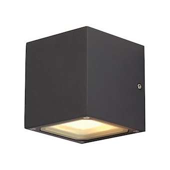 SITRA CUBE, applique extérieure, anthracite, GX53/TCR-TSE, 2x 9W max, IP44|SLV-DC5232535