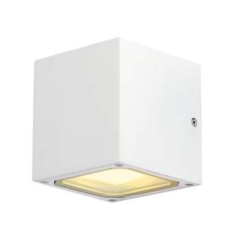 SITRA CUBE, applique extérieure, blanc, GX53/TCR-TSE, 2x 9W max, IP44|SLV-DC5232531