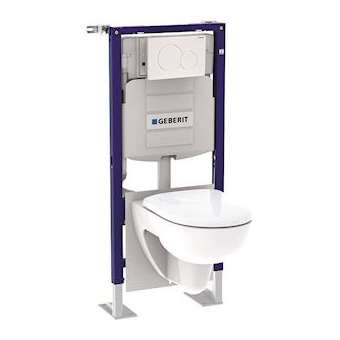 Bâti-pack WC Geberit Duofix 112 cm Sigma 12 cm Sigma01 et WC Renova|Geberit-GBR118.224.11.2