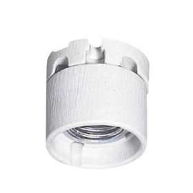 Douille en porcelaine éclairage public avec frein culot E27 et jupe protection|Legrand-LEG060130