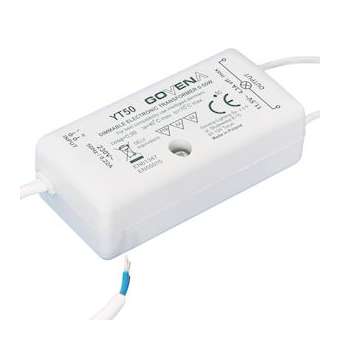 Halogèn/Led Transf. Électronique 12V/Ac 0-60W Dim|Bailey-BIYZET0060