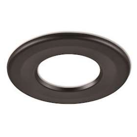 Collerette ronde noir mat pour les encastrés de plafond H2|Collingwood-SLHRB359BLK
