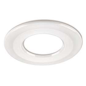 Collerette ronde blanc brillant pour les encastrés de plafond H2|Collingwood-SLHRB359WH