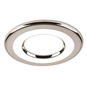 Collerette ronde chrome pour les encastrés de plafond H2|Collingwood-SLHRB359CR