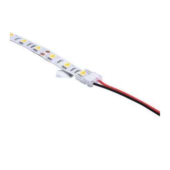 Connectique rapide 2 pôles linéaire 12/24V de 10mm: Bandeau - câble|Europole-POL42195
